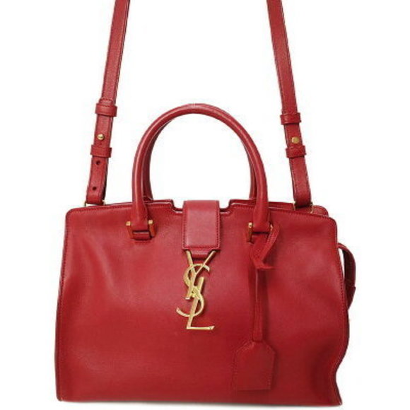 SAINT LAURENT PARIS Monogram Cabas Bag - Picture 1 of 8